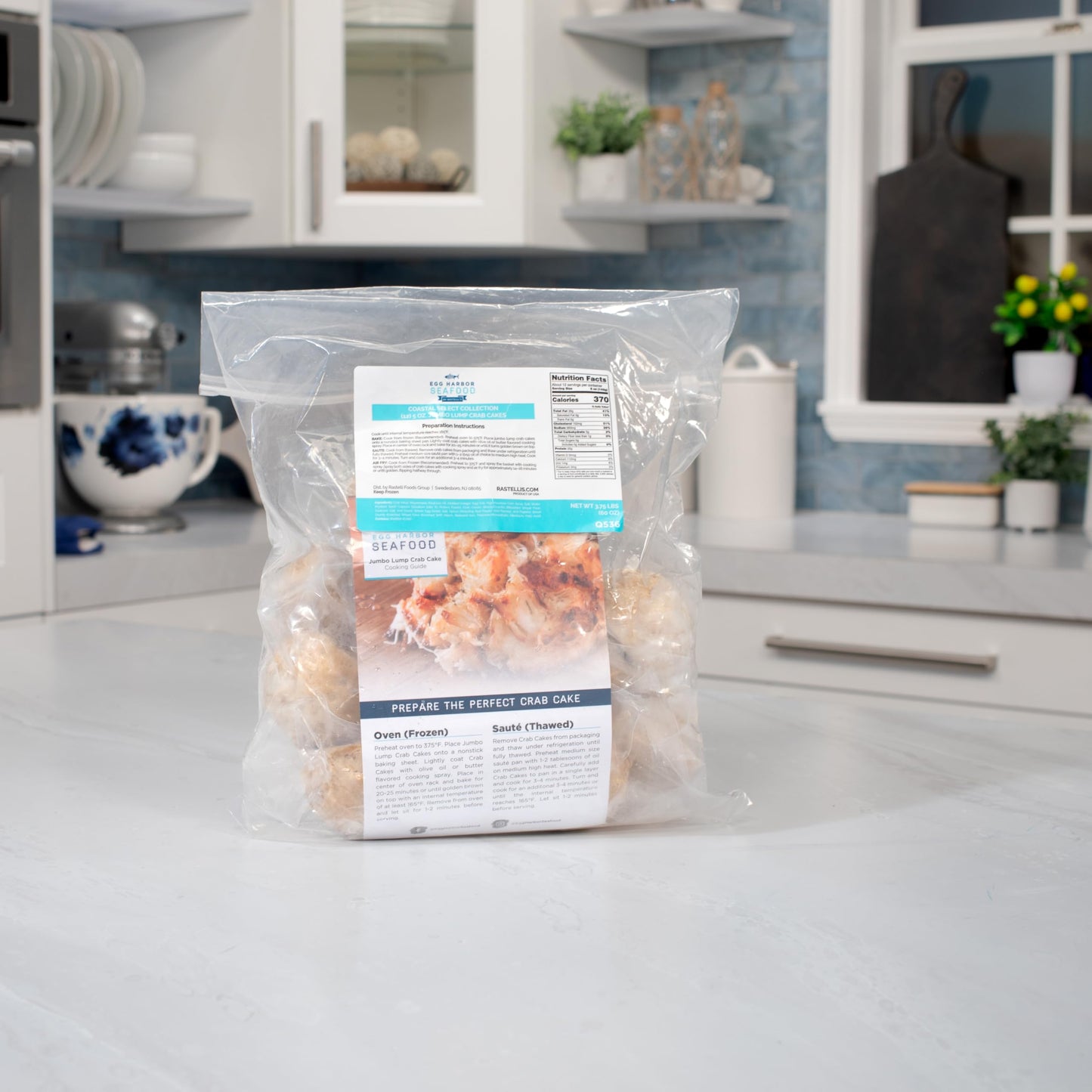 Rastelli'S Jumbo Lump Crab Cakes (12 Ct) 5 Oz Portions, 3.75 Lbs. Total