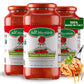 La San Marzano Tomato Basil Sauce, 24 oz, Pasta Sauce Made in Italy, All Purpose Tomato enhanced Quality, All Natural, Mediterranean Diet, Non GMO, Vegan, Gluten Free