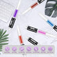Edible Paint Pen 6 Colors Metallic Edible Markers Food Coloring Pen Shiny Food Paint Edible Glitter Paint For Cookies Decorating