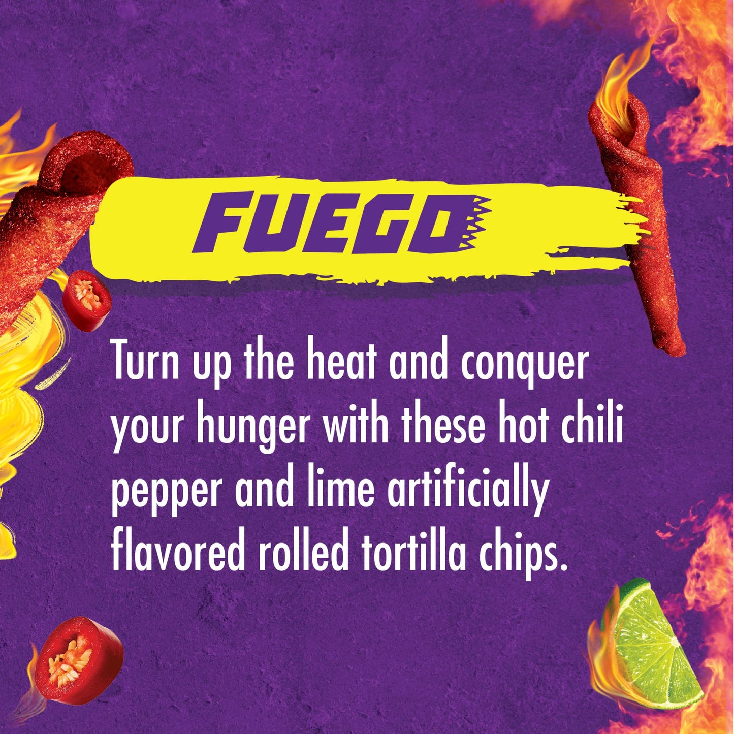 Takis Rolls Fuego, 46 Ounce Multipack - Spicy Rolled Tortilla Chips, Bold Flavor Snack, Perfect for Sharing