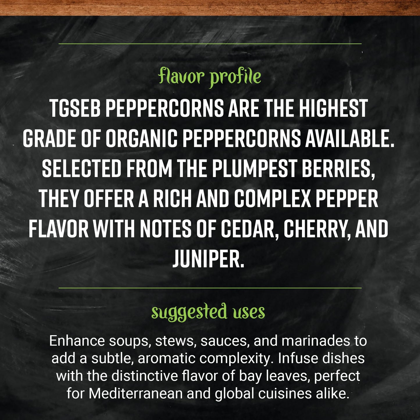 Frontier Organic Tellicherry Black Peppercorns With Grinder, 1.76 Oz