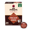 Don Francisco'S Kona Blend Medium Roast Coffee Pods, 10% Kona Coffee, 24 Count - Recyclable Single-Serve Pods, Compatible With K
