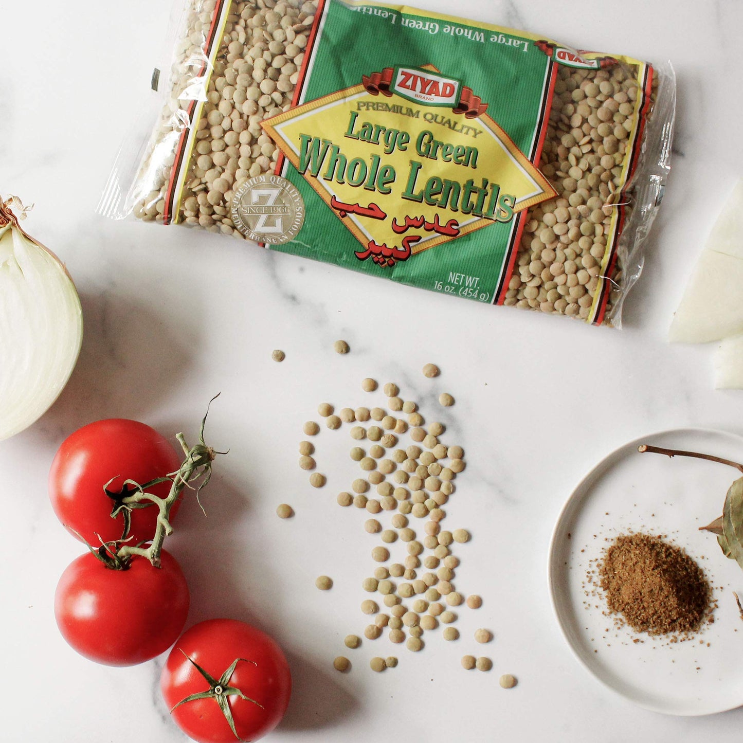 Ziyad - Beans Red Lentil - Case Of 6 - 16 Oz(D0102H5Khjj)