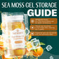 TrueSeaMoss Sea Moss Gel - Made in USA - Wildcrafted Seamoss  Fruits & Jarred Vegetables - Orange  Pack of 1 (Labels may Vary)