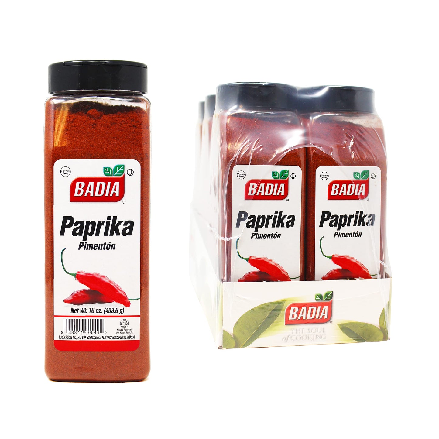 Badia Paprika, 16 Ounce (Pack of 6)