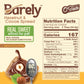 Barely Hazelnut & Cocoa Spread, Low Sugar, Vegan, Keto Friendly, 3.2g Cane Sugar, Pack of 1, Model COCOASP1PACK01