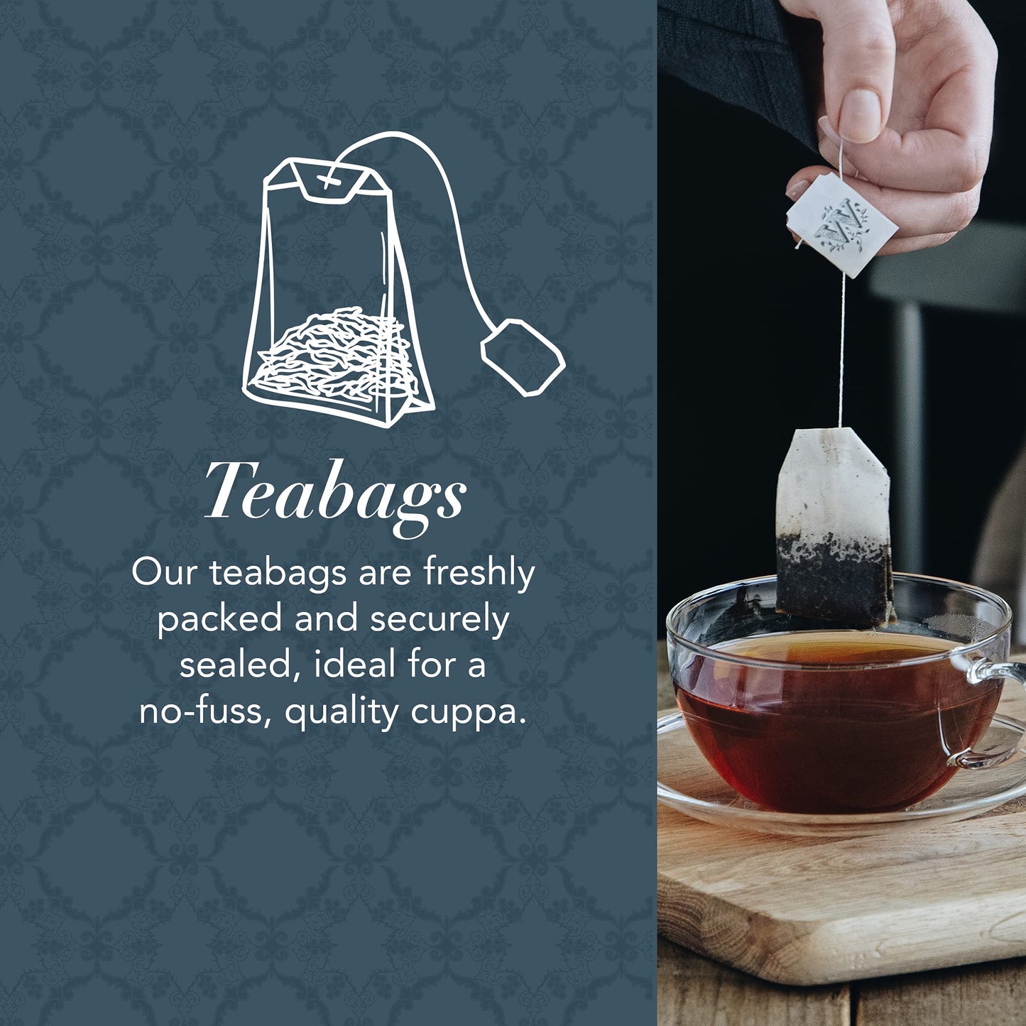Whittard Of Chelsea - Tea Discoveries, A Taste Of Tea - Gift Box Includes - 4 Black Teabags, 3 Green Tea Bags & 1 Oolong Tea Bag