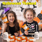 4Es Novelty 24 Pack Halloween Mini Marshmallows - Spook Poof - Indvidually Wrapped Vanilla Flavor - Halloweens Candy for Kids in Bulk  Snacks for Trick or Treat  17 Marshmallows in Each Bag