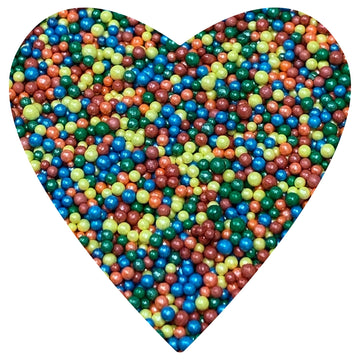 Cool Mom Sprinkles Primary Color Nonpareils Sprinkles (4 Oz.) - Themed Birthday Sprinkles For Decorating Cakes, Cupcakes, Cookie