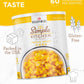 Simple Kitchen Freeze Dried Corn – 23 Servings For Family Meal Prep, Sweet Canned Corn, Gluten Free & Dehydrated Camping Meals, Emergency Survival Food For Backpacking & Hiking, #10 Can Package