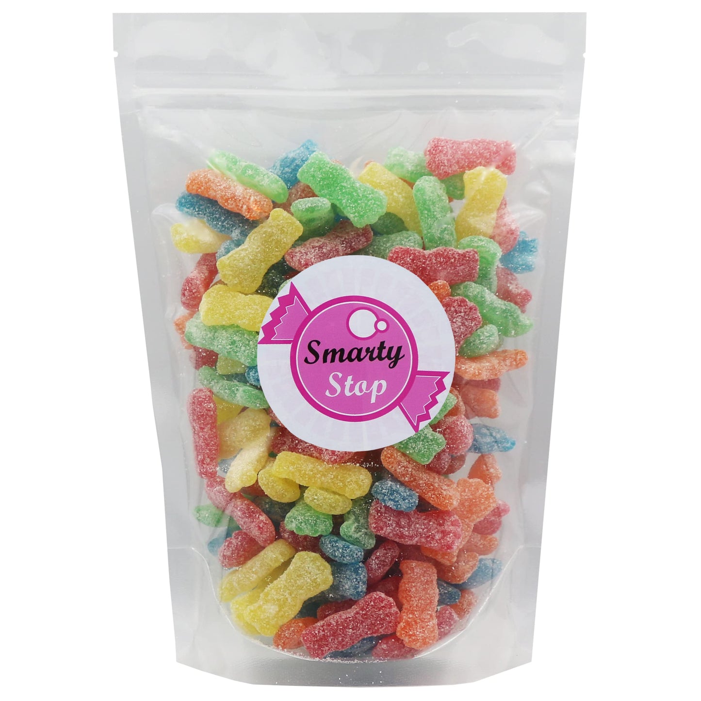Smarty Stop Sour Gummy Candies, Assorted, 5 Pound Pack
