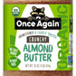 Once Again Organic Crunchy Almond Butter, 16Oz - Lightly Toasted - Salt Free, Unsweetened - Usda Organic, Gluten Free Certified, Peanut Free, Vegan, Kosher, Paleo - Glass Jar