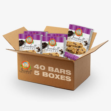 Sunbelt Bakery Oatmeal Raisin Chewy Granola Bars, 40-1.0 Oz Bars (5 Boxes)