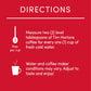 Tim Hortons Original Blend Medium Roast Ground Coffee, 100% Arabica Beans, 48 Ounce Canister, Red
