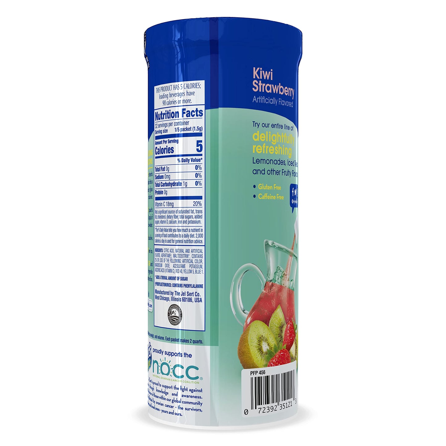 Wyler'S Light Pitcher Packs (6 Per Canister), Kiwi Strawberry Drink Mix, Includes 6 Canisters (36 Total Pitcher Packs)