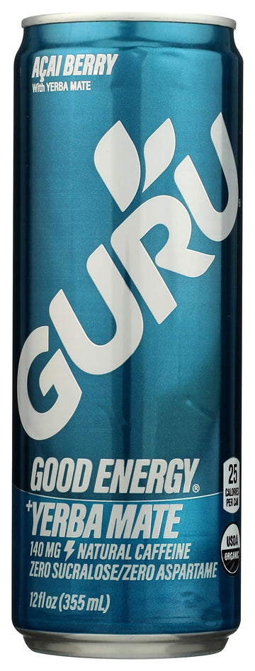 Og2 Guru Enrg Drk Yrbmat ( 12 X 12 Oz   )