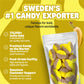 Bubs Swedish Candy - Banana Toffee Sweet Ovals | Vegan, Gluten-Free & Gelatin-Free Scandinavian Treats | Soft & Chewy Candy Impo