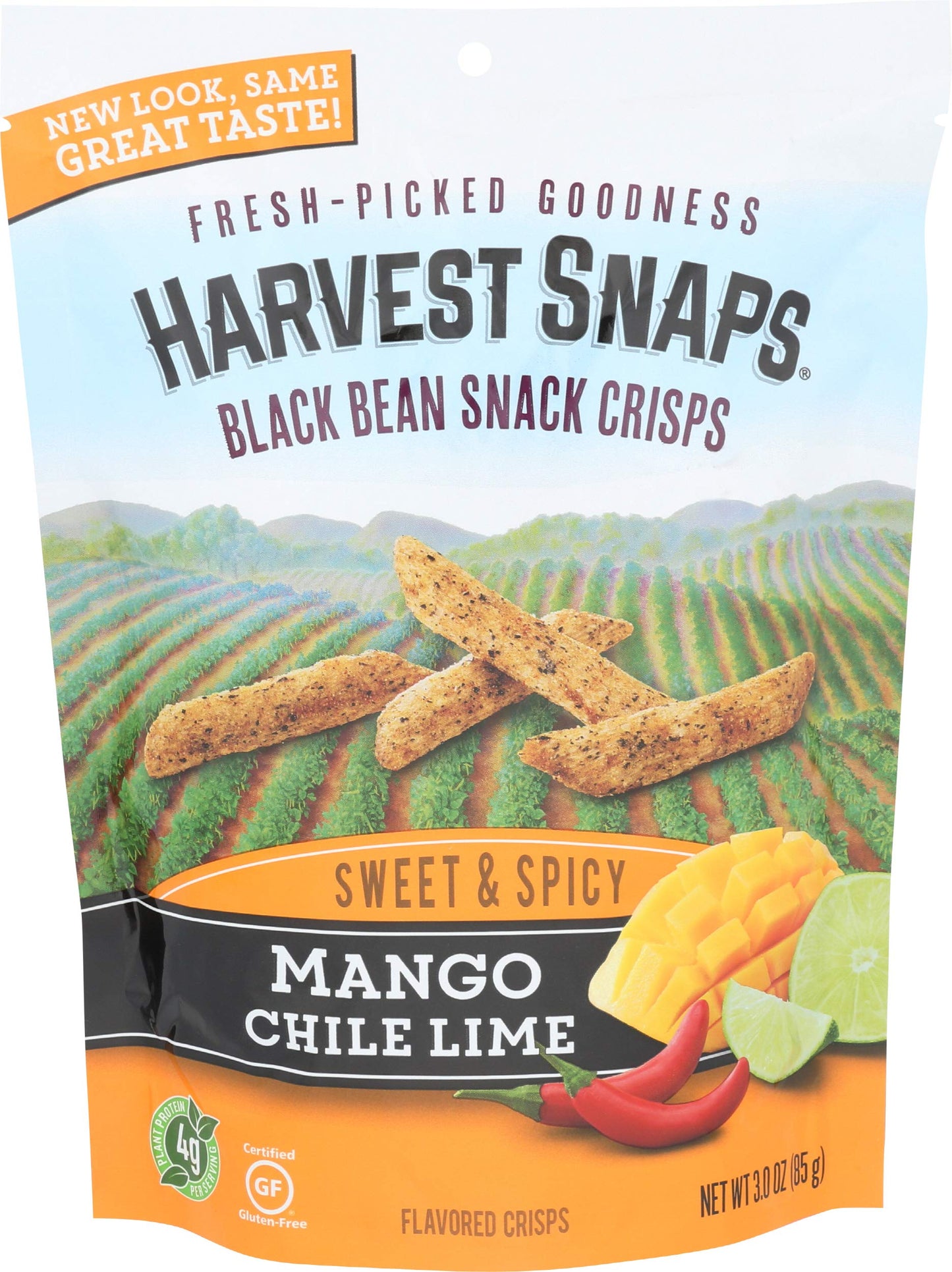 CALBEE Mango Chile Lime Lentil Snap, 3 OZ