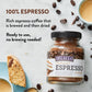 Delallo Instant Espresso Powder, 1.94 Ounce Jar, 6 Pack, For Baking And Drinks,100% Dark Roast Coffee, Naturally Caffeinated, Non Gmo