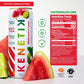 Kenetik Nootropic Ketone Drink, Caffeine & Sugar Free, Watermelon Lime, 12 Fl Oz (Pack of 12)