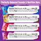 Cooper Street Granola Bakes (48 Count) - Soft and Chewy Breakfast Granola Bars Variety Pack - Nut  Dairy & Soy Free - Individually Wrapped Healthy Snacks for Kids  School  Work  Hiking & On-the-Go