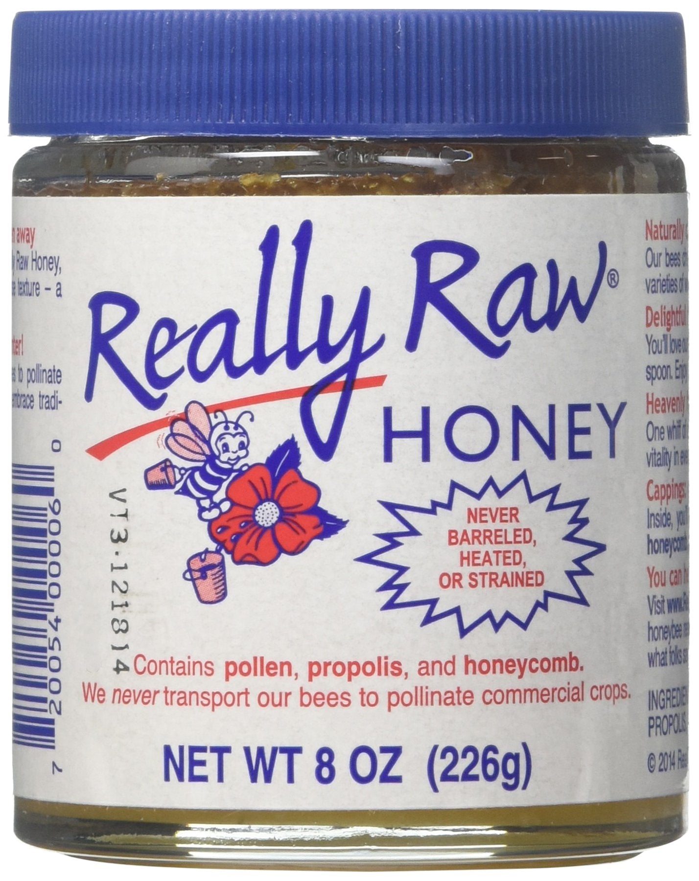 Really Raw Raw Honey, 8 Oz