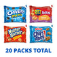 Nabisco Classic Mix Variety Pack, Oreo Mini, Chips Ahoy! Mini, Nutter Butter Bites, Ritz Bits Cheese, 20 Snack Packs