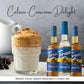 Torani Sugar Free Coffee And Tea Variety Pack - Caramel Hazelnut Vanilla 3 Pack With 3 Jimoco Pump Dispensers