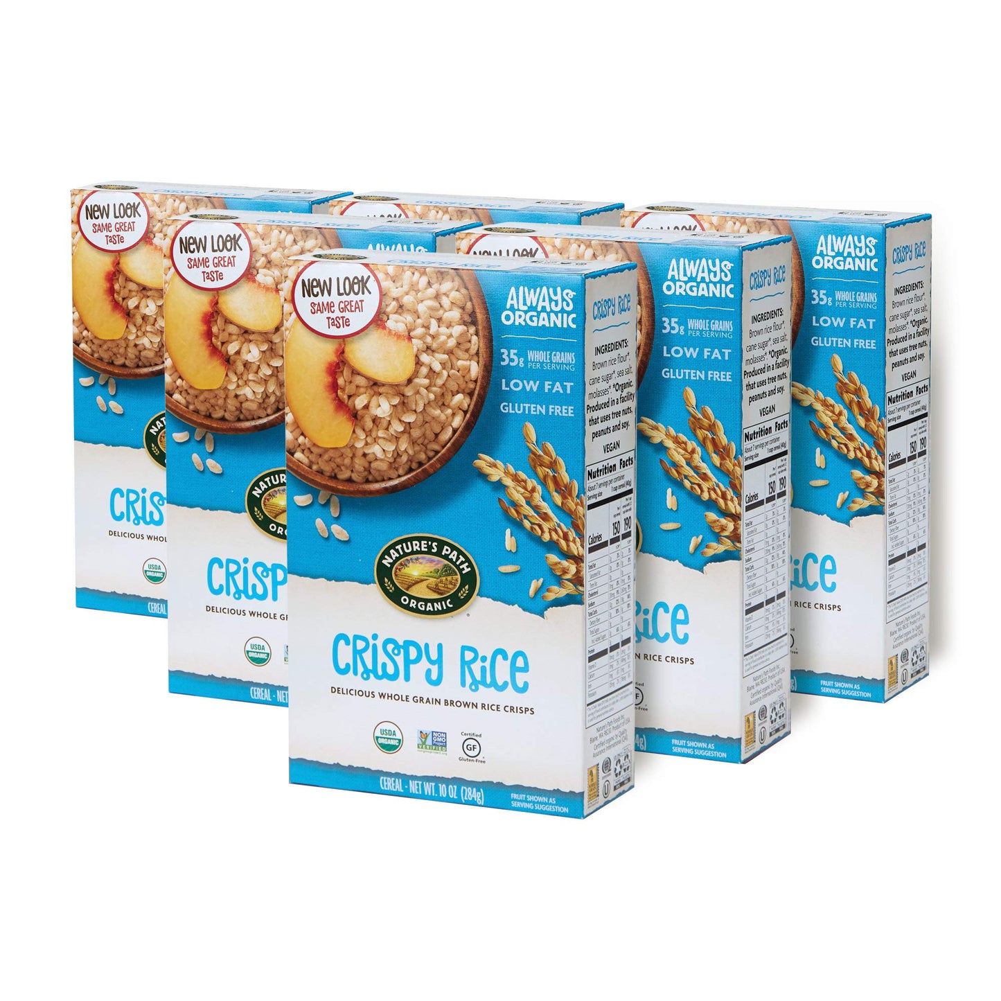 Natures Path Cereal Rice Crisp Gf Org