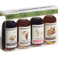 Runamok Organic Vermont Maple Syrup Sampler | Cheese Pairing Collection | 2 Oz (4 Count) | 60Ml | Barrel-Aged, Infused And Smoked Organic Maple Syrup Varieties
