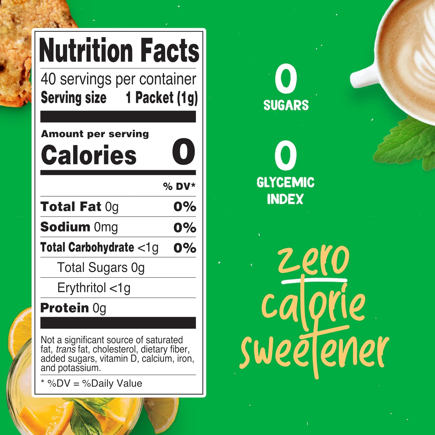 Pyure Brand Organic Stevia Granular Sweetener - Case of 6 - 1.41 OZ(D0102HX7IF7.)
