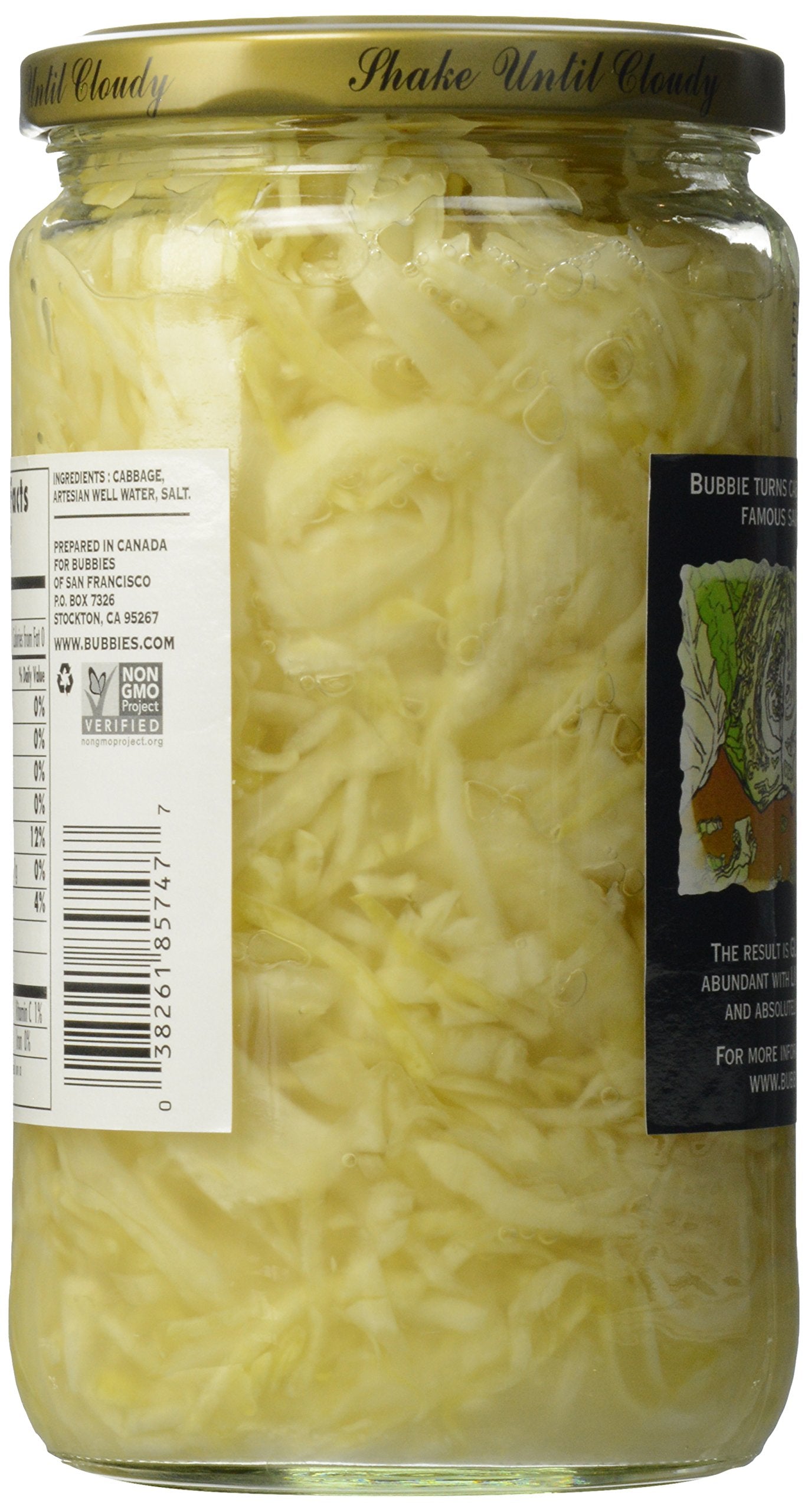 Bubbies, Sauerkraut, 25 Oz