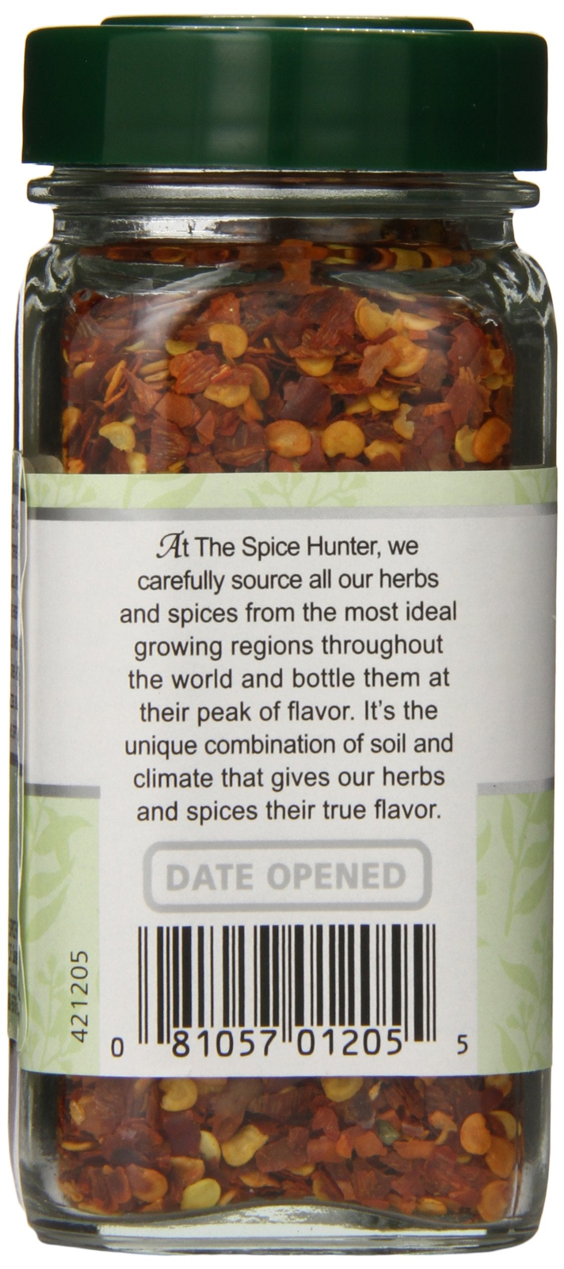 The Spice Hunter Chile Pepper, Red, Crushed, 1.3 Ounce Jar (Pack Of 48)