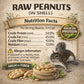 Office Roast Raw Peanuts in Shell 2 lb Bag - Unsalted, Natural & Healthy Snack - Plain Peanuts for Squirrels, Birds & Wildlife F