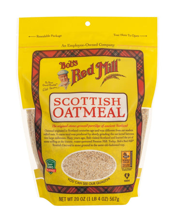 Bob'S Red Mill Scottish Oatmeal, 20-Ounce (Pack Of 4)
