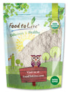 Food to Live Organic Brown Rice Flour, 12 Ounces - Non-GMO, Finely Ground from Long Grain Rice, Unbleached, Untreated, Vegan Mea