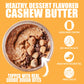 Fit Butters Chocolate Chip Cookie Dough Cashew Butter Spread - Added Protein And Coconut Oil, Low Carb, Low Sugar, Complete Prot