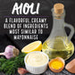 Kraft Mayo Garlic Aioli (12 oz Bottle) (Packaging may vary) (Pack of 2)