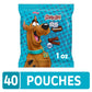 Kellogg'S Scooby-Doo! Baked Graham Cracker Snacks, Lunch Snacks, Snack Crackers, Chocolate (40 Pouches)