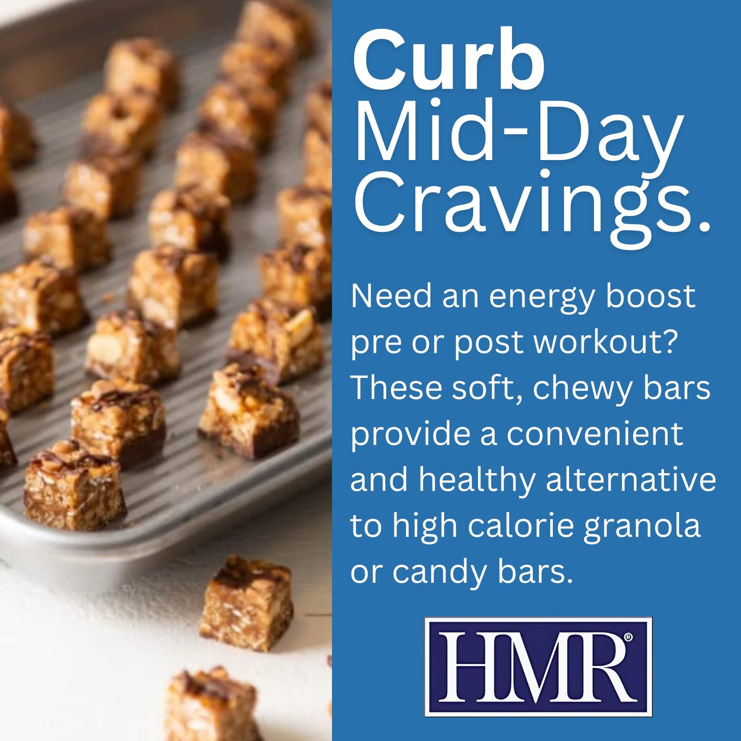 HMR Bar, Iced Oatmeal Protein Bar | Nutritious Snack to Support Weight Maintenance | Low Calorie Dessert | 10g of Protein | 24 C