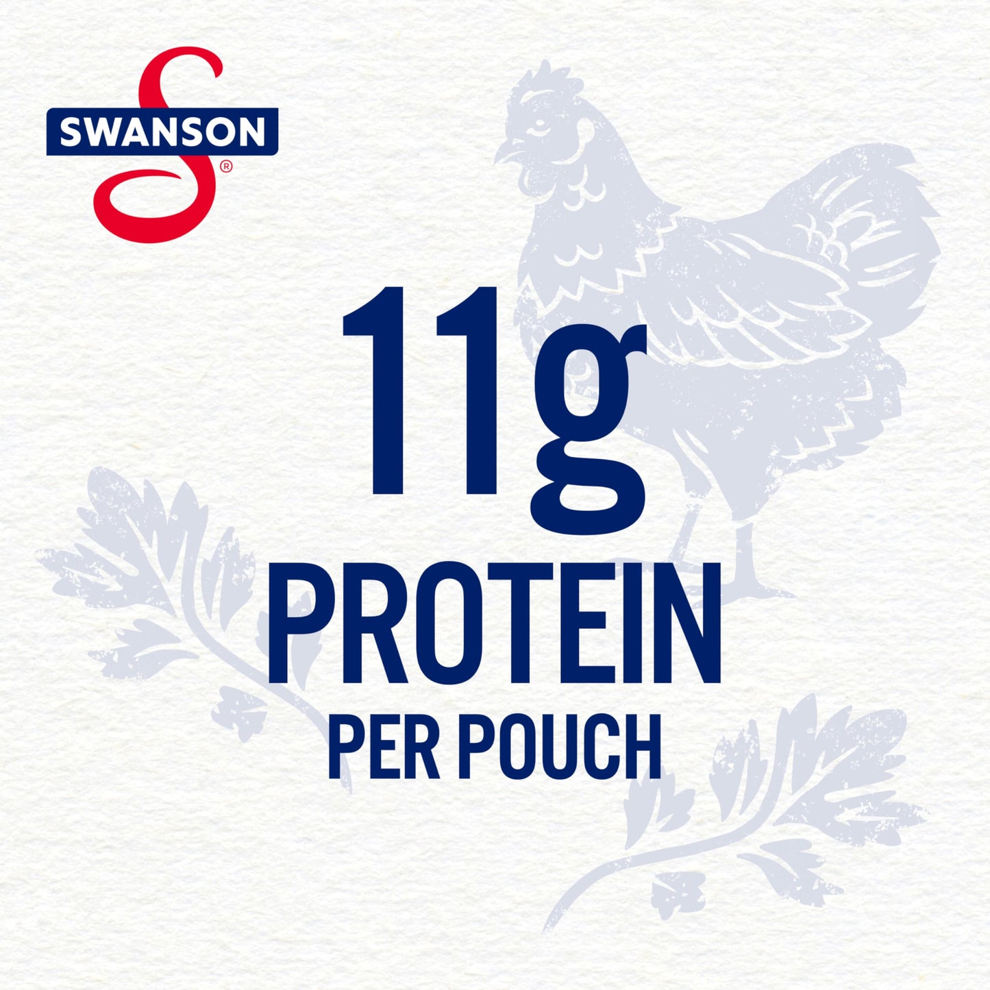 SWANSON S Garlic and Herbs Fully Cooked Chicken Pouch, 2.6 Oz, Ready to Eat, Simple On-the-Go Meals