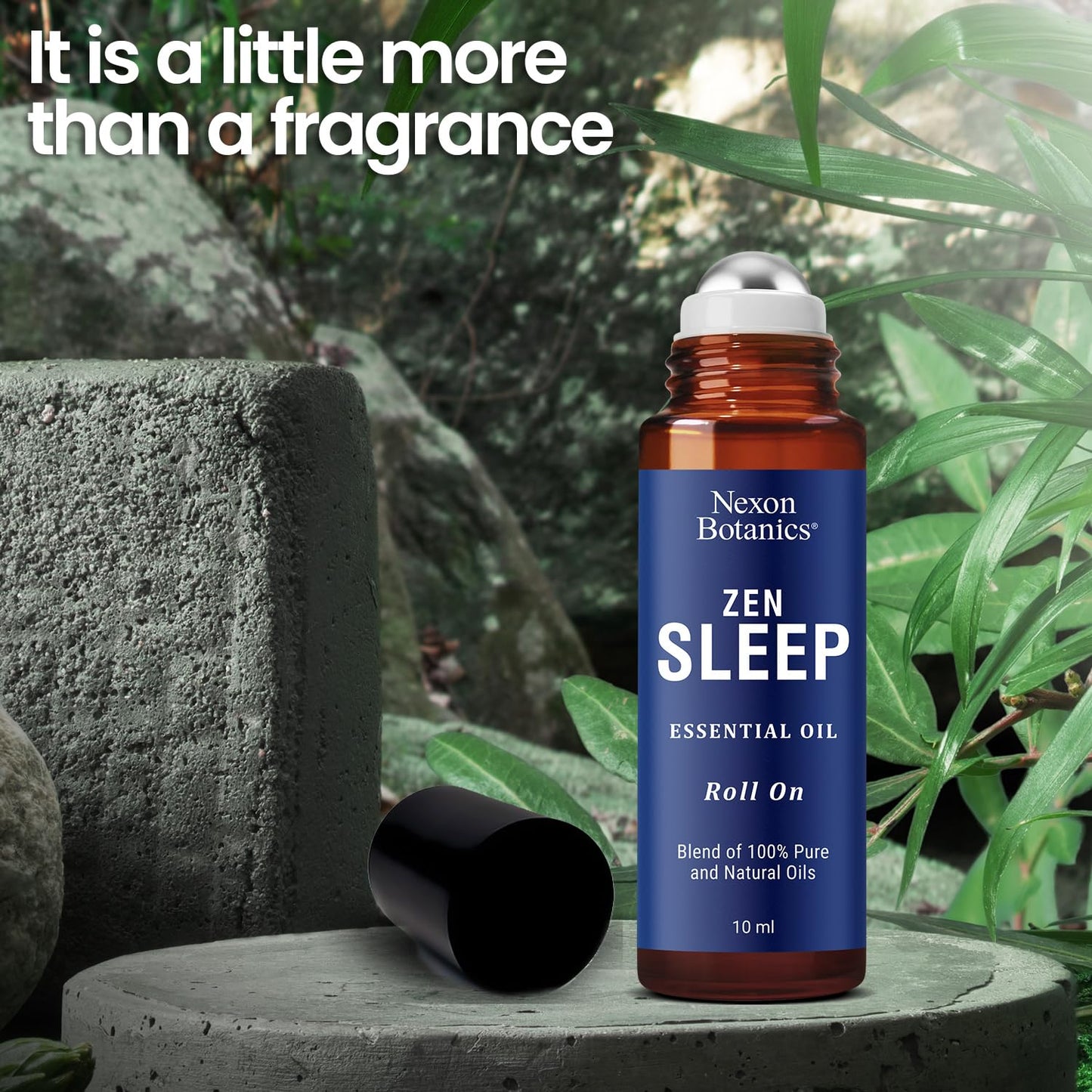 Zen Sleep Essential Oil Roll On 10Ml - Roll On Sleep Essential Oil - Roll On Essential Oils Sleep - Serenity, Deep Sleep Essenti