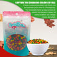 Mini Fall Leaves Blend Confetti Sprinkles | 8 oz Resealable Bag |Edible Cake and Cupcake Decorations | Autum Leaves Mix | Thanks
