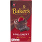 Bakers Semi-Sweet Chocolate Baking Bar, 4 oz Boxes, Pack of 12