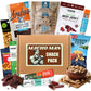 Macho Man Snack Pack Jerky Gift Box - High Protein Snacks For Men, Curated Beef Jerky Assortment Gift Box For Men, Husband, Dad, Boyfriend, Low Carb Keto