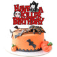 Gyufise 1Pcs Have A Killer Birthday Cake Topper Glitter Horror Classic Birthday Halloween Cake Pick For Bloody Horror Halloween