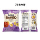 Tostitos Oven Baked Scoops Tortilla Chips, 72 Ounce (Pack of 1) - Healthy Snack, Crispy, Perfect for Dipping, Bulk Pack of 72