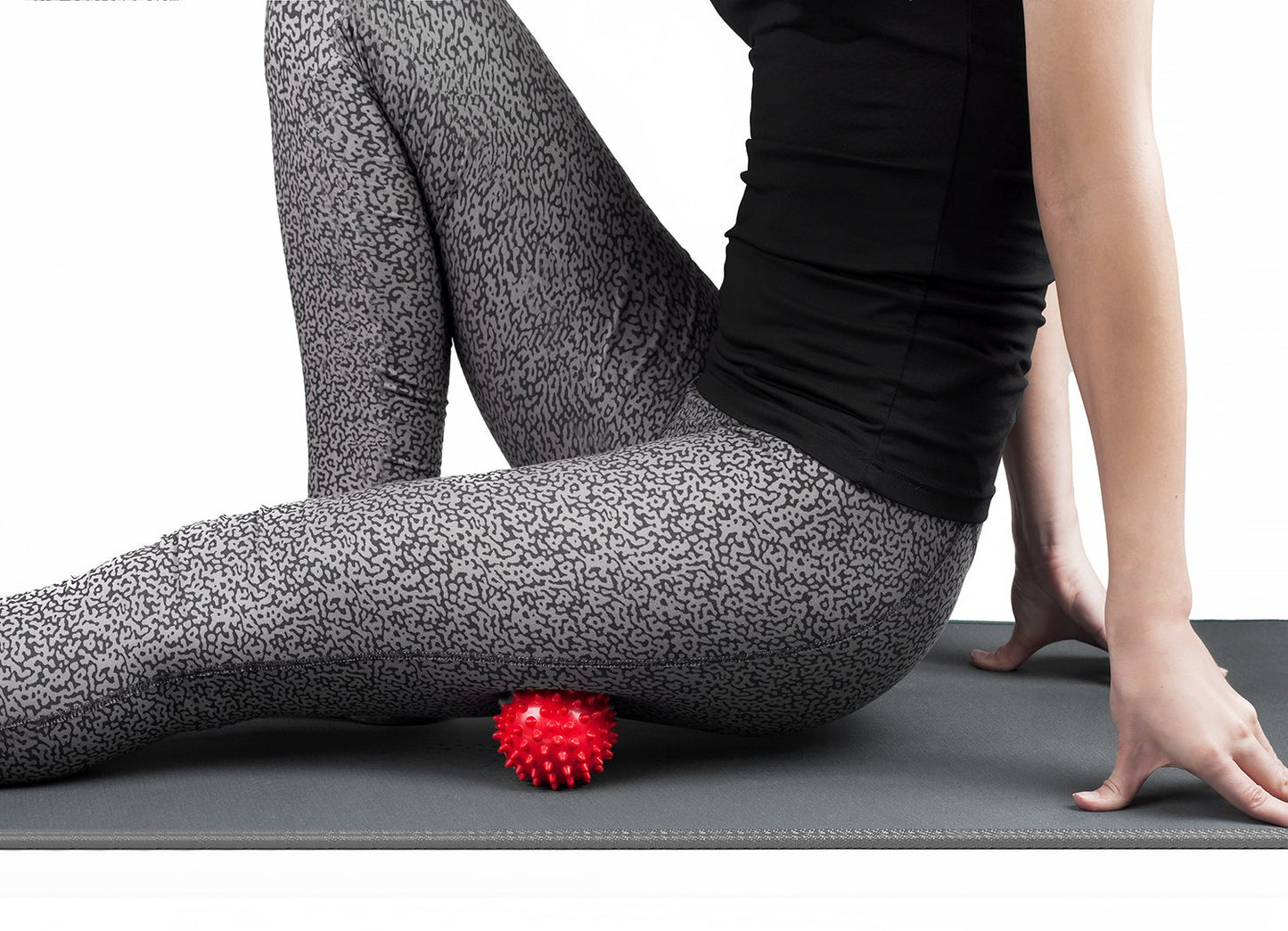 Octorox Spiky Massage Balls For Feet, Back, Hands, Muscles - Firm, Medium And Soft Spiked Massager Rollers For Plantar Fasciitis