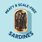 Wild Planet Wild Sardines In Extra Virgin Olive Oil With Lemon, Lightly Smoked, Tinned Fish, 4.4 Ounce (Pack Of 12)