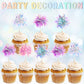 TBoxBo Firework Cupcake Toppers 120 Pcs Foil Frill Toothpicks Model 9j3s5w2yr23 Type2